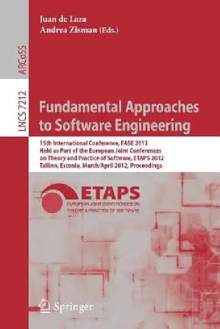 Fundamental Approaches to Software Engineering (English, Juan De Lara | Andrea Zisman)