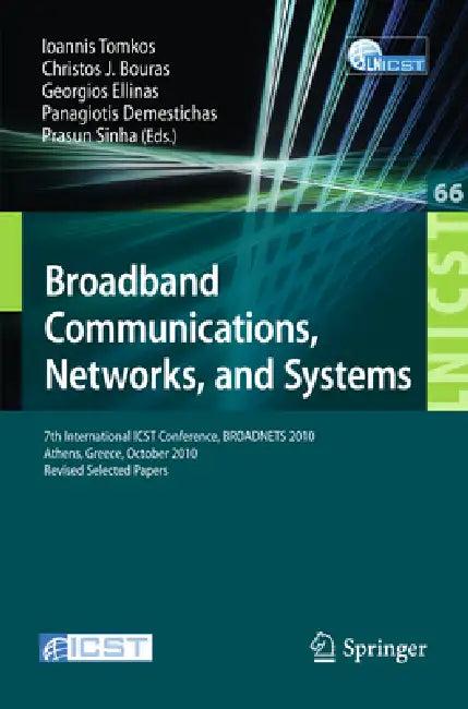 Broadband Communications, Networks and Systems (English, Ioannis Tomkos | Georgios Ellinas | Prasun Sinha)