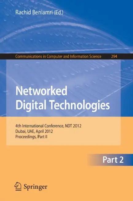Networked Digital Technologies, Part II (English, Rachid Benlamri)