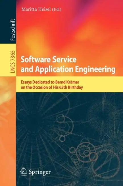 Software Service and Application Engineering (English, Maritta Heisel)