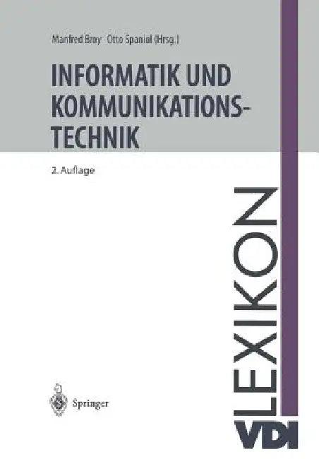 VDI-Lexikon Informatik Und Kommunikationstechnik (English, Manfred Broy | Otto Spaniol)