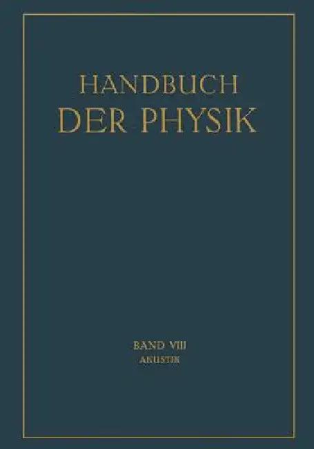 Akustik (English, H. Backhaus | J. Friese | E. M. V. Hornbostel)
