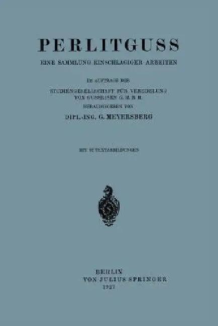 Perlitguss (English, G. Meyersberg)