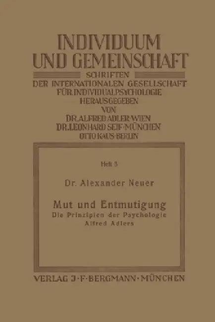 Mut und Entmutigung (English, Alexander Neuer)