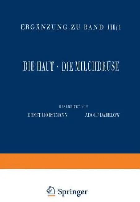 Haut Und Sinnesorgane (English, Ernst Horstmann | Adolf Dabelow)