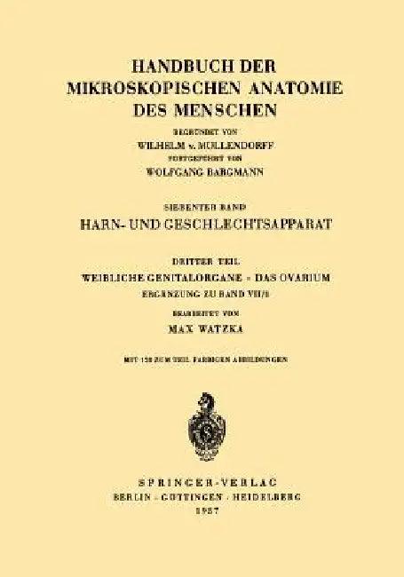 Harn- Und Geschlechtsapparat (English, Max Watzka)