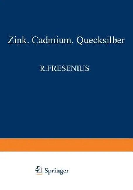 Elemente Der Zweiten Nebengruppe (English, Herbert Funk)