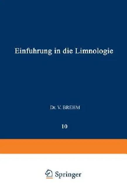 Einführung in Die Limnologie (English, Vinzenz Brehm)
