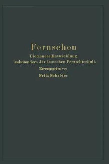 Fernsehen (English, Fritz Schröter)