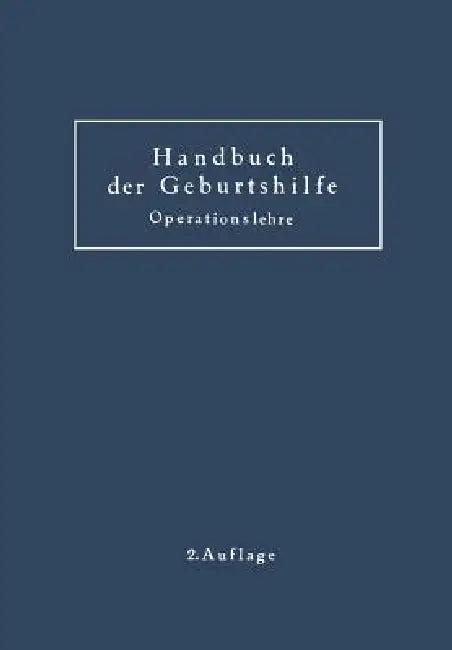 Geburtshilfliche Operationslehre (English, K. Baisch | M. Hofmeier | W. Zangemeister)