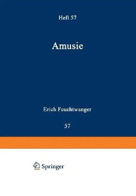 Amusie (English, Erich Feuchtwanger)