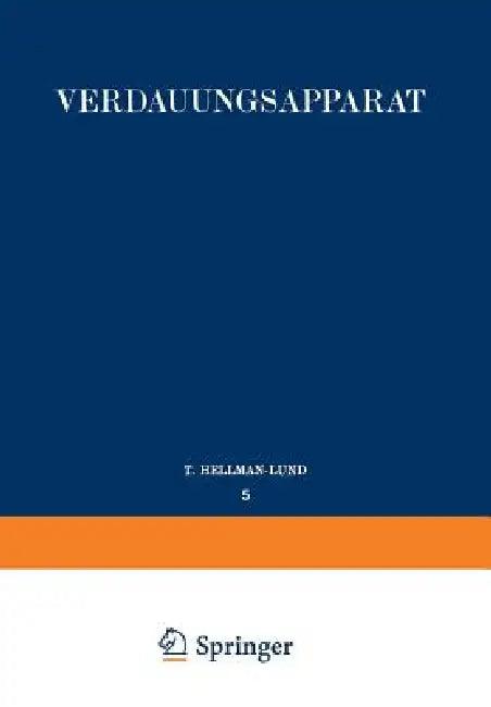 Verdauungsapparat (English, T. Hellman | S. Schumacher | E. Seifert)