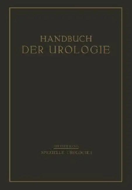 Speƶielle Urologie (English, Th Cohn | P. Frangenheim | H. Gebele)