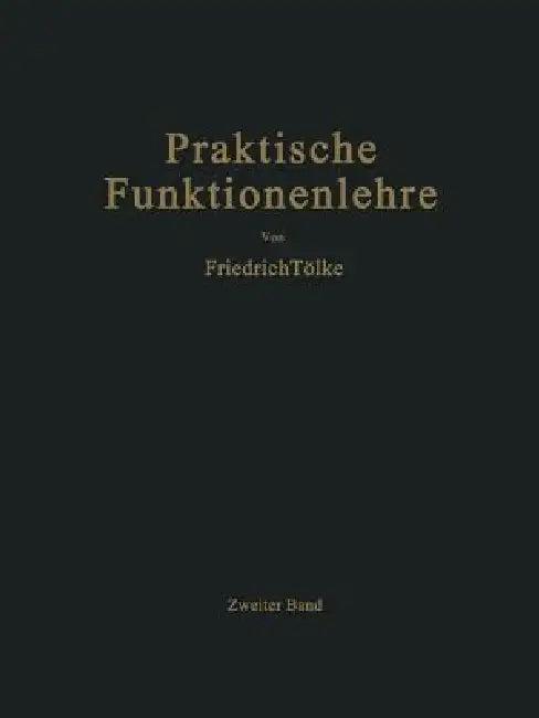 Theta-Funktionen Und Spezielle Weierstraßsche Funktionen (English, F. Tölke)