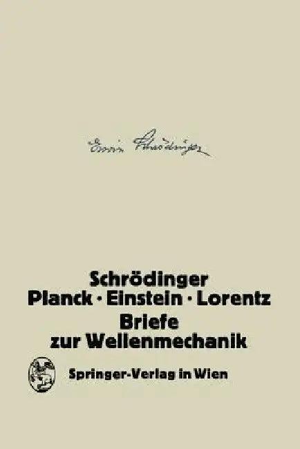 Briefe Zur Wellenmechanik (English, K. Przibram)