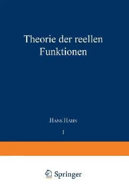 Theorie Der Reellen Funktionen (English, Na Hahn)