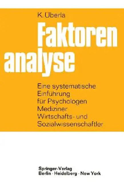 Faktorenanalyse (English, K. Überla)
