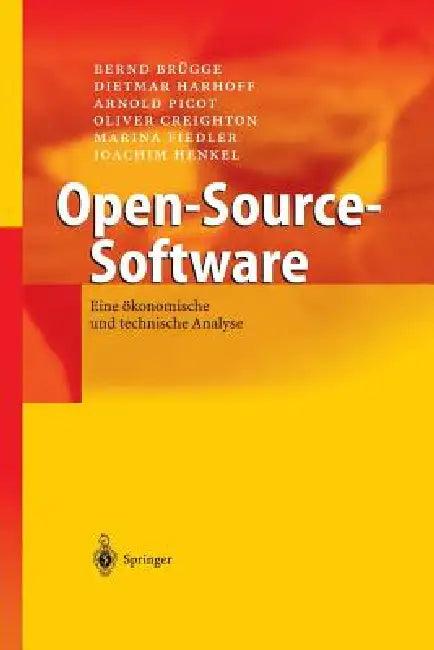 Open-Source-Software (English, Bernd Brügge | Dietmar Harhoff | Arnold Picot)