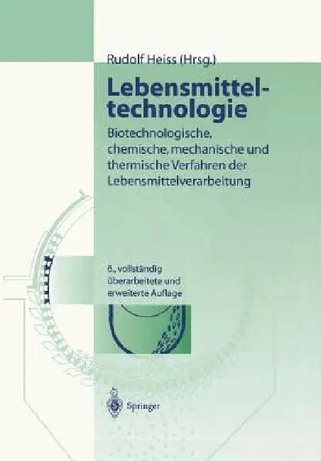 Lebensmitteltechnologie (English, Rudolf Heiss)