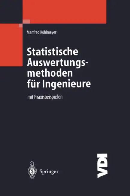 Statistische Auswertungsmethoden Für Ingenieure (English, C. Kühlmeyer | Manfred Kühlmeyer)