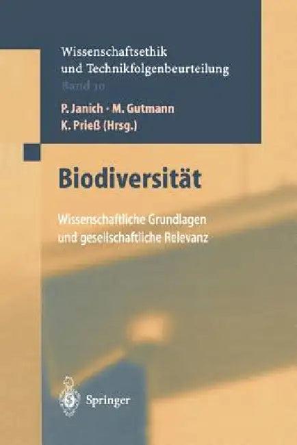 Biodiversität (English, F. Wütscher | P. Janich | M. Gutmann)