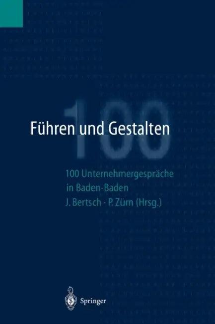 Führen Und Gestalten (English, Jürgen Bertsch | Peter Zürn)