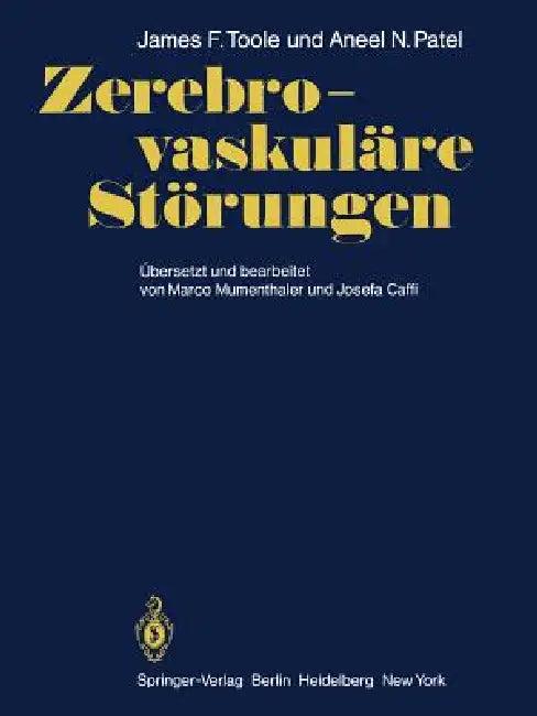 Zerebro-Vaskuläre Störungen (English, J. F. Toole | M. Mumenthaler | M. Mumenthaler)