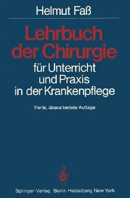 Lehrbuch Der Chirurgie (English, C. Simon-Oppermann | H. Fass)