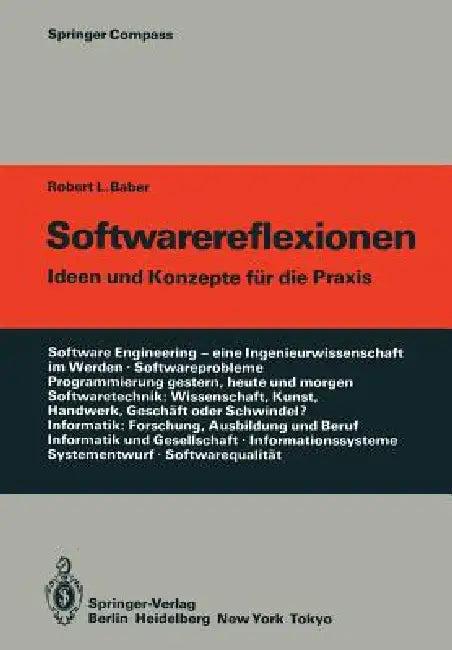 Softwarereflexionen (English, Robert L. Baber | Erdmuthe Raufelder)