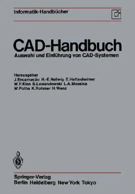 Cad-Handbuch (English, J. Encarnacao | H. -E Hellwig | E. Hettesheimer)