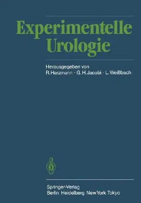 Experimentelle Urologie (English, Rolf Harzmann | Günther Jacobi | Lothar Weissbach)