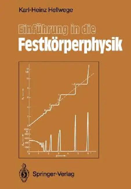 Einführung in Die Festkörperphysik (English, Karl-Heinz Hellwege)