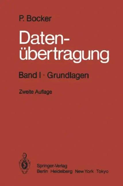 Datenübertragung Technik Der Daten- Und Textkommunikation (English, Peter Bocker | H. H. Voss | S. Grützmann)