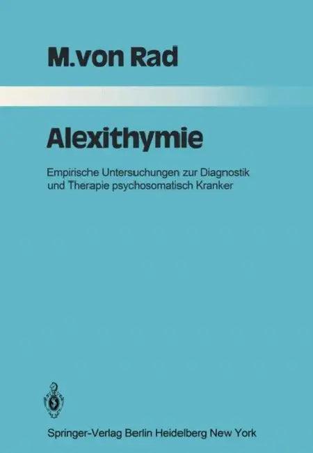 Alexithymie (English, M. V. Rad)