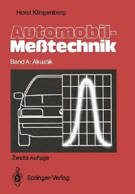 Automobil-Meßtechnik (English, Horst Klingenberg)