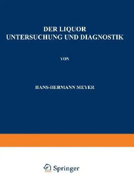 Der Liquor (English, H. -H Meyer)