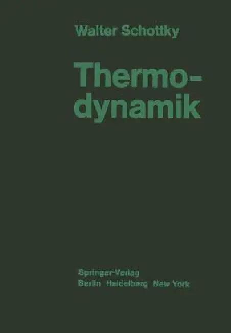 Thermodynamik (English, H. Ulich | Walter Schottky | C. Wagner)