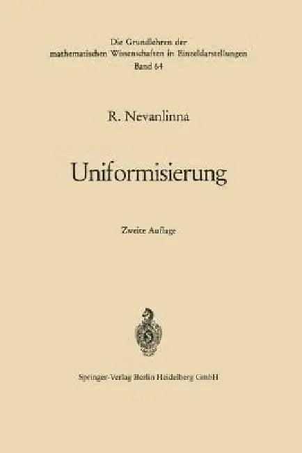 Uniformisierung (English, Rolf Nevanlinna)