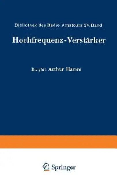 Hochfrequenz-Verstärker (English, Arthur Hamm | Eugen Nesper)