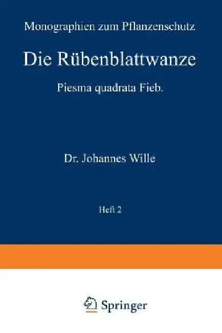 Die Rübenblattwanze (English, Johannes Wille | H. Morstatt)