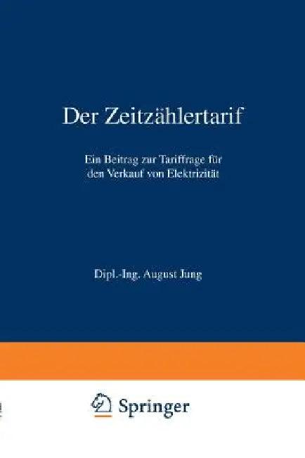 Der Zeitzählertarif (English, August Jung)