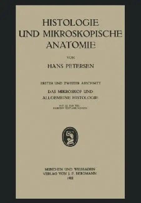 Histologie Und Mikroskopische Anatomie (English, Hans Petersen)