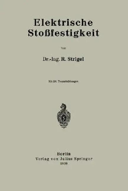 Elektrische Stoßfestigkeit (English, R. Strigel)