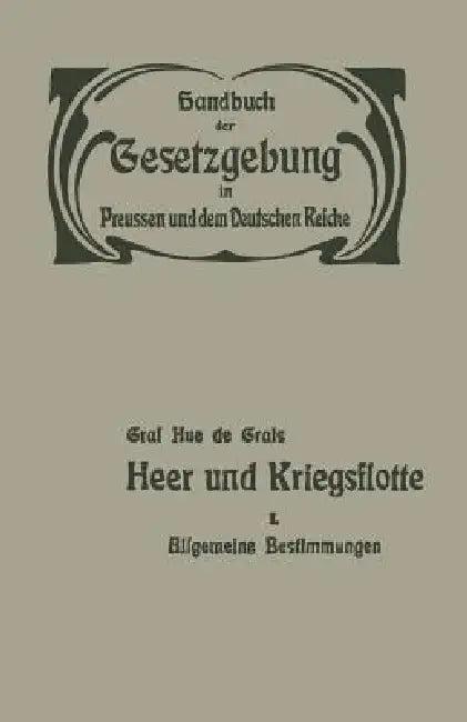 Heer Und Kriegsflotte (English, Hue De Grais | Hue De Grais)