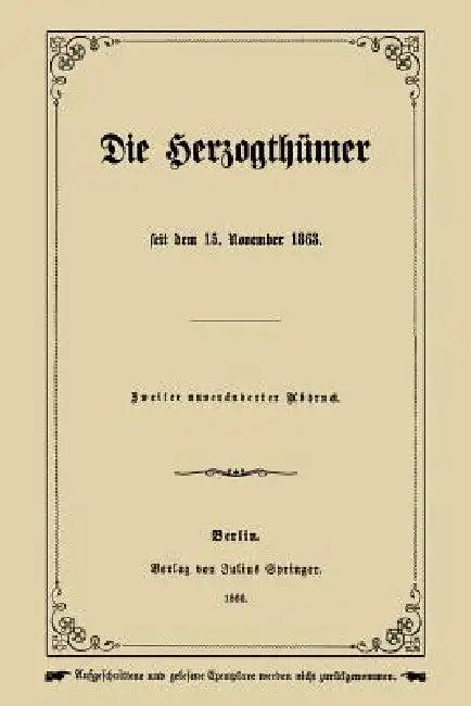 Die Herzogthümer (English, Na Ungern-Sternberg)