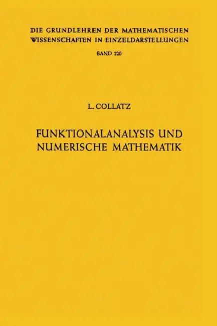 Funktionalanalysis Und Numerische Mathematik (English, Lothar Collatz)
