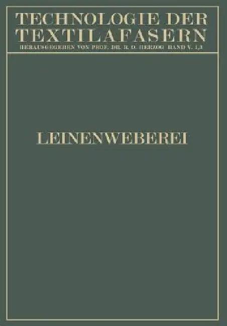 Leinenweberei (English, F. Bühring | M. Kaulfuß | A. Schneider)