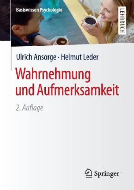 Wahrnehmung Und Aufmerksamkeit (English, Ulrich Ansorge | Helmut Leder)
