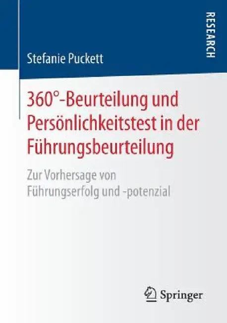 360°-Beurteilung Und Persönlichkeitstest in Der Führungsbeurteilung (English, Stefanie Puckett)