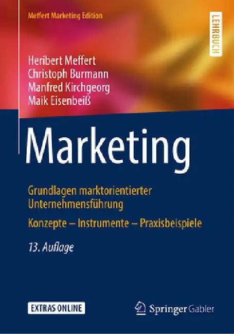Marketing (English, Heribert Meffert | Christoph Burmann | Manfred Kirchgeorg)